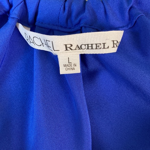 Rachel Roy Blue Drop Waist Halter Mini Dress - Picture 8 of 12